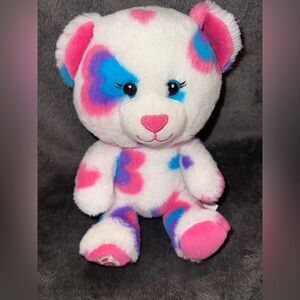 Build a Bear BAB Buddies 2015 Hearts & Hugs Smallfry Teddy Plush Partial Mask 8”